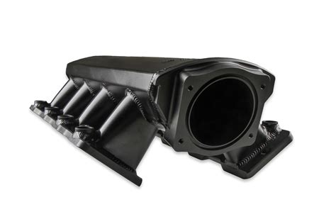 holley sniper efi low-profile sheet metal fabricated intake manifold 820102-1|holley sniper efi intake.